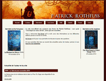 Tablet Screenshot of patrickrothfuss.webfantasy.fr